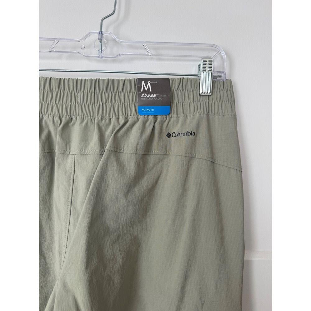 Columbia women's Omni-Shade Jogger Pants Sage Green Active Fit AK9228 Medium NWT - Picture 5 of 8